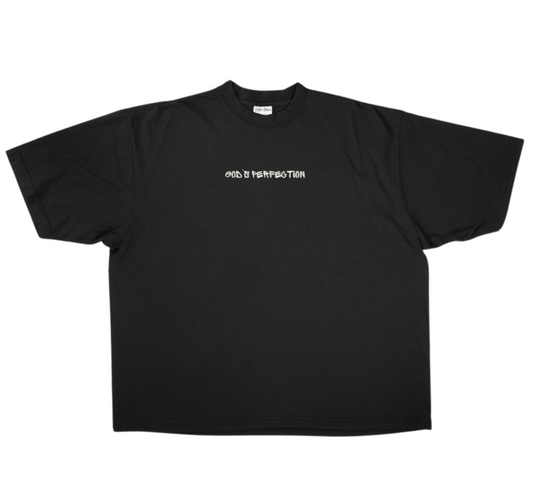 God's Perfection Heavyweight Embroidered T- Shirt