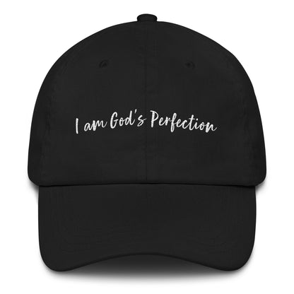 I am God's Perfection Dad hat