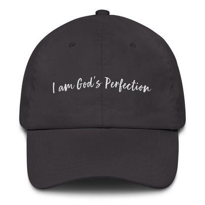 I am God's Perfection Dad hat
