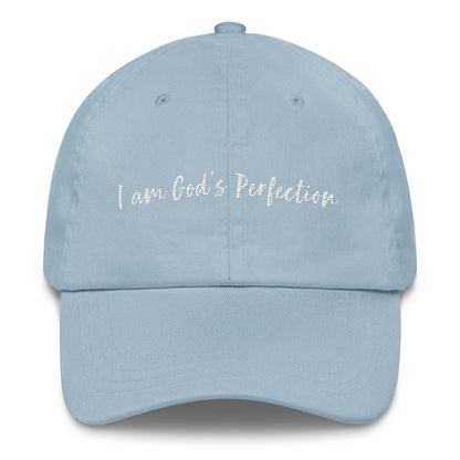 I am God's Perfection Dad hat