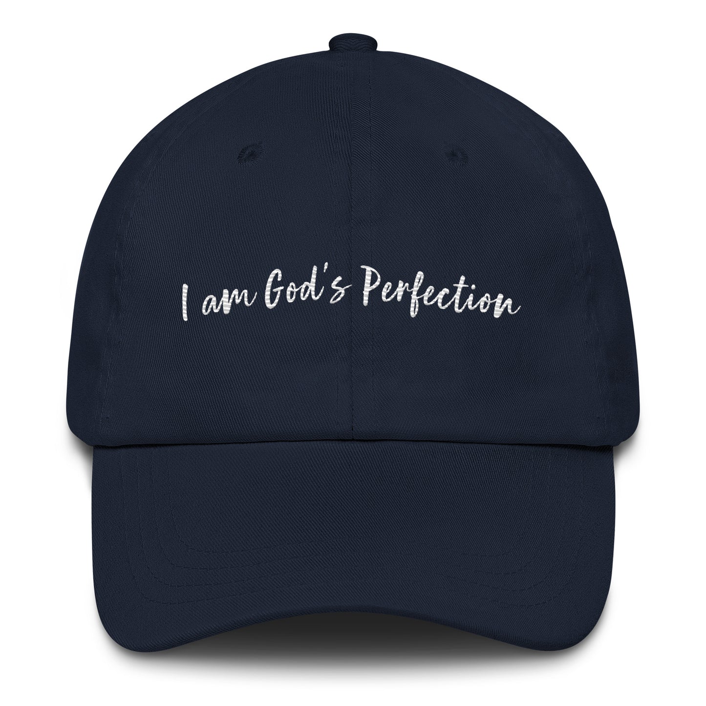 I am God's Perfection Dad hat