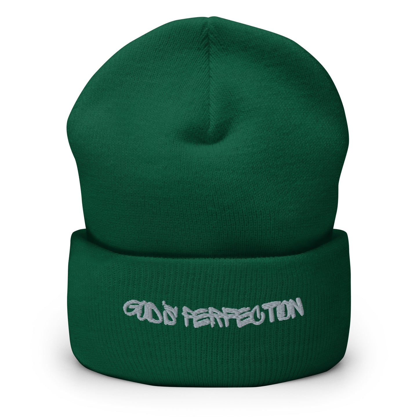 God's Perfection Cuffed Beanie