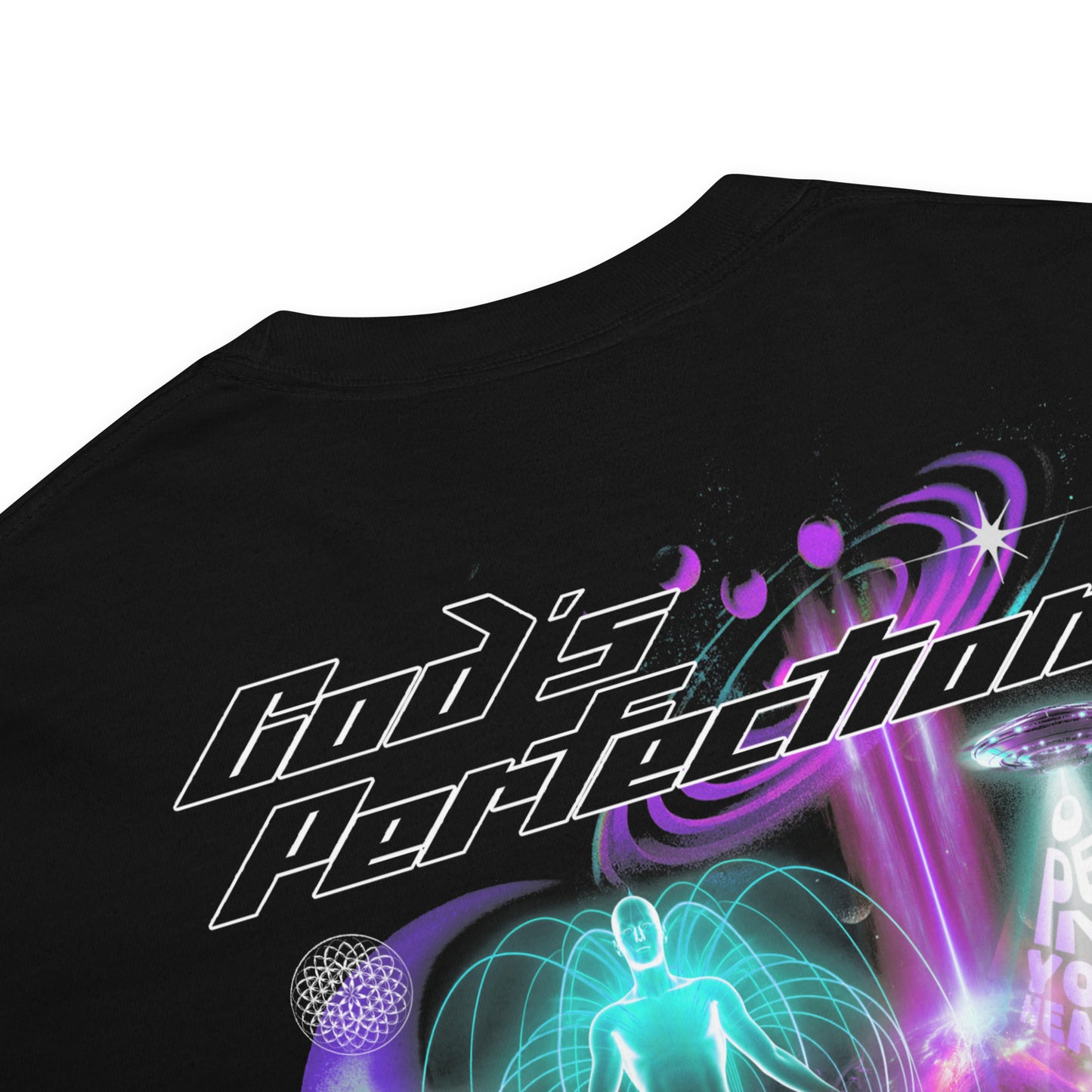 God's Perfection Futuristic Graphic Unisex Tee