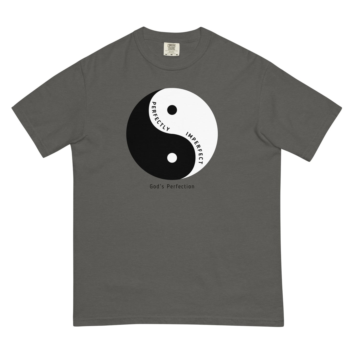 Perfectly Imperfect Ying Yang God's Perfection Unisex Tee