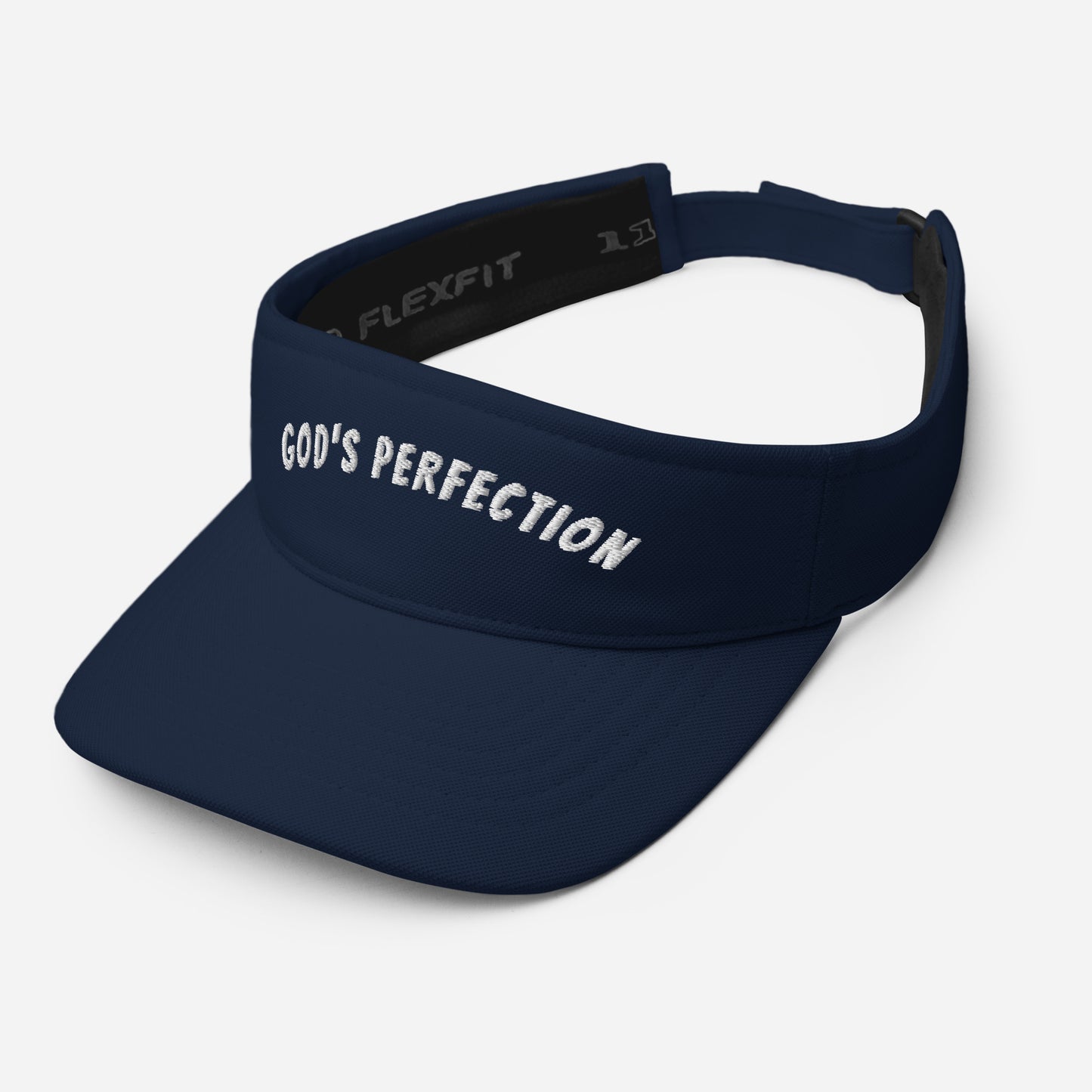 God's Perfection Navy Blue Visor
