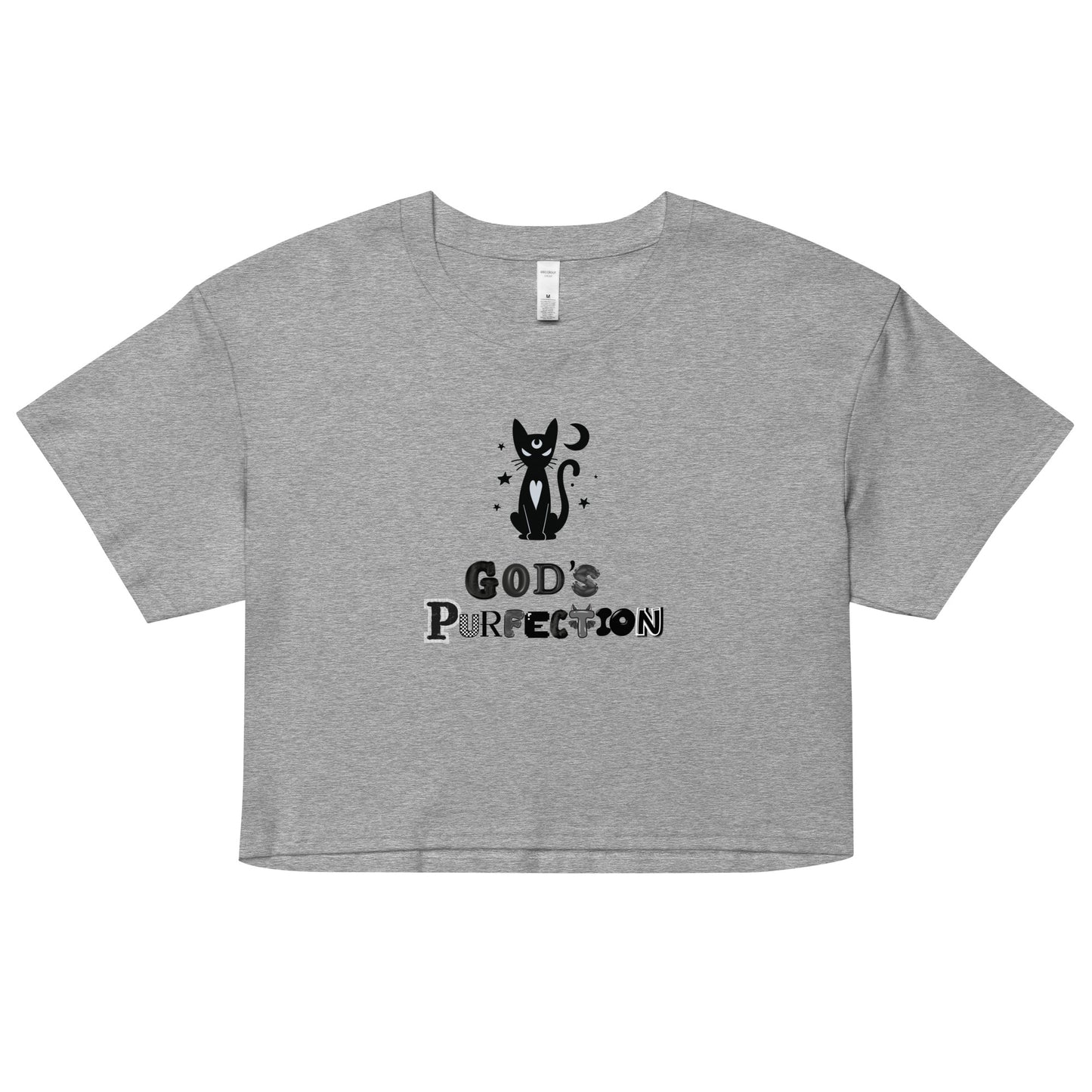 God's Purfection Crop Tee