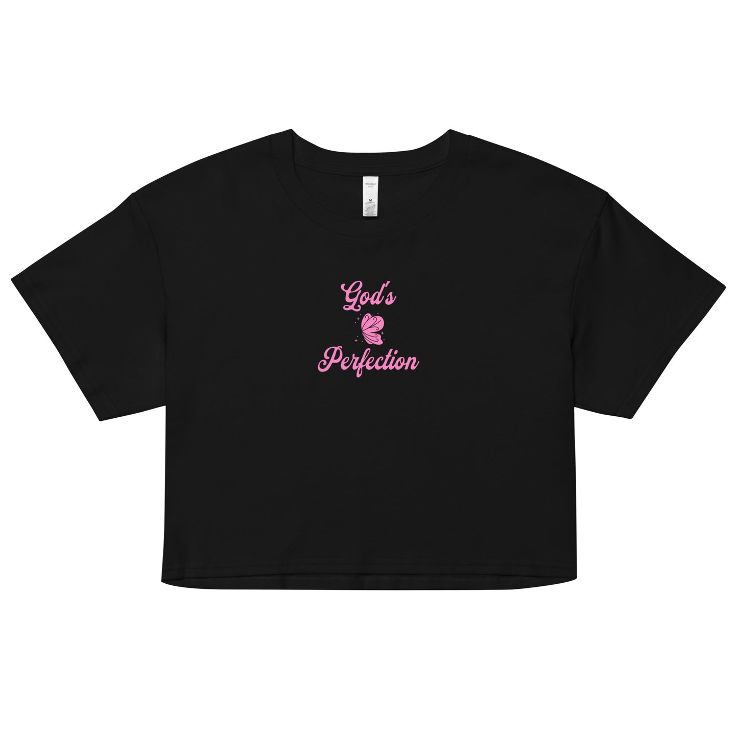 God's Perfection Women’s Crop Tee