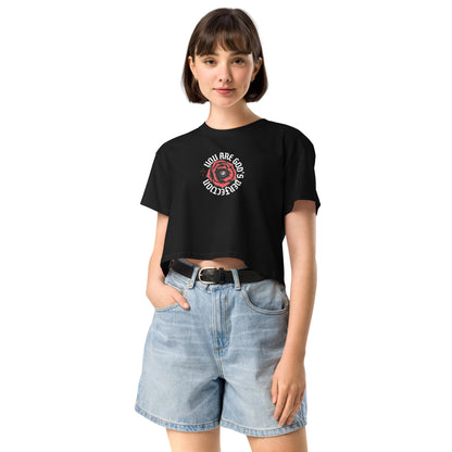 God's Perfection Rose Crop T-Shirt