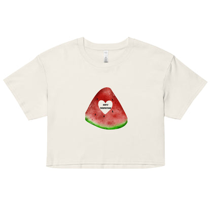 God's Perfection Women’s Watermelon Crop Top