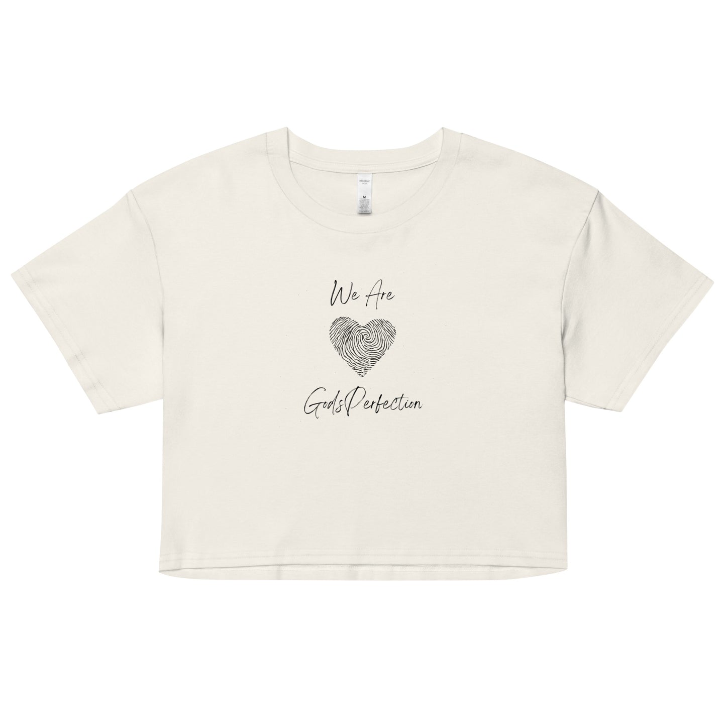 We Are God's Perfection Crop Tee