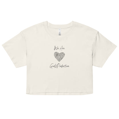 We Are God's Perfection Crop Tee