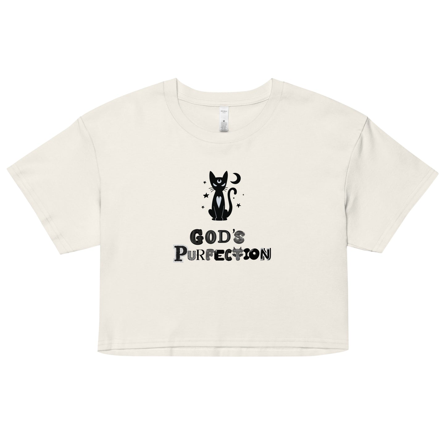 God's Purfection Crop Tee