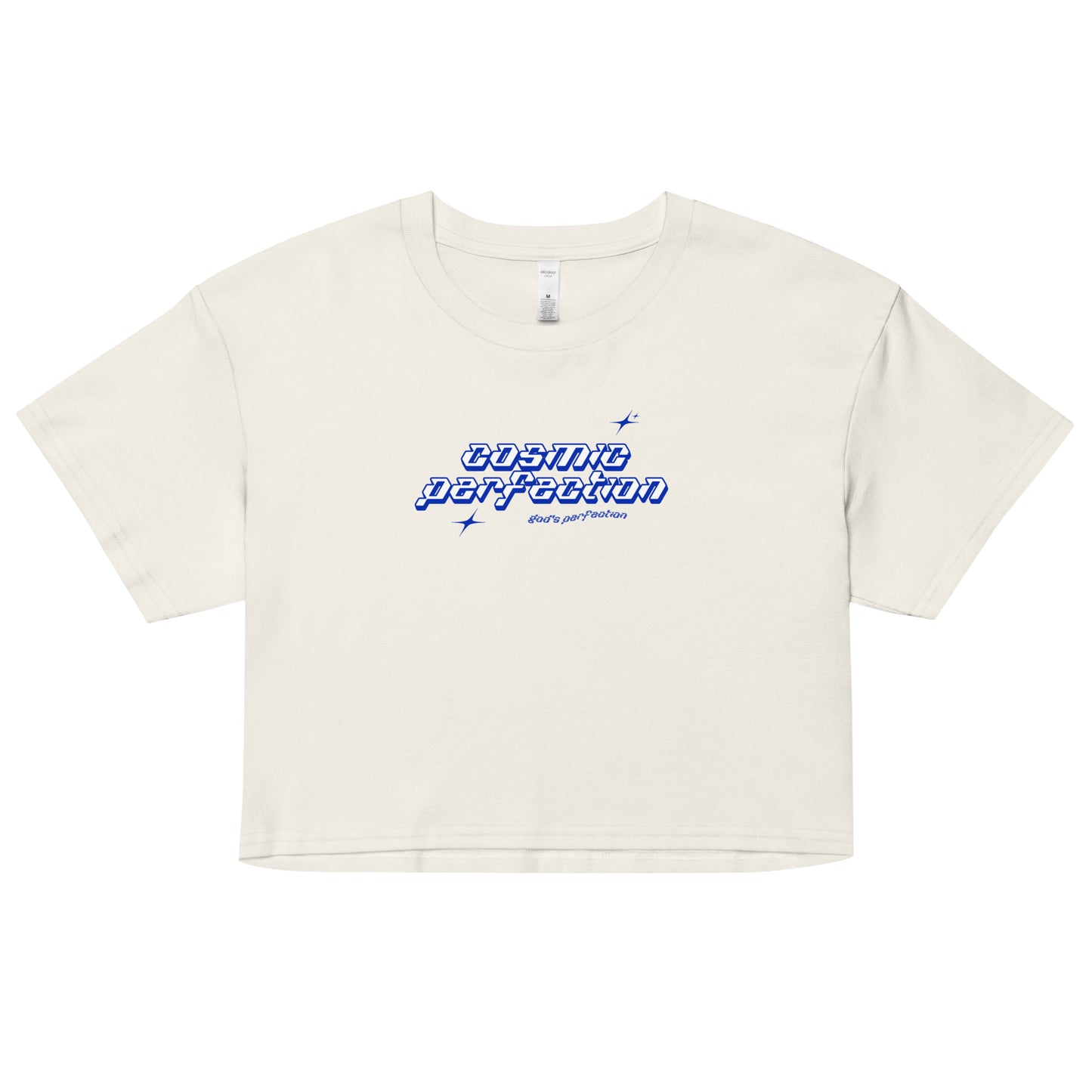 Cosmic Perfection by God's Perfection Women’s Crop T-Shirt
