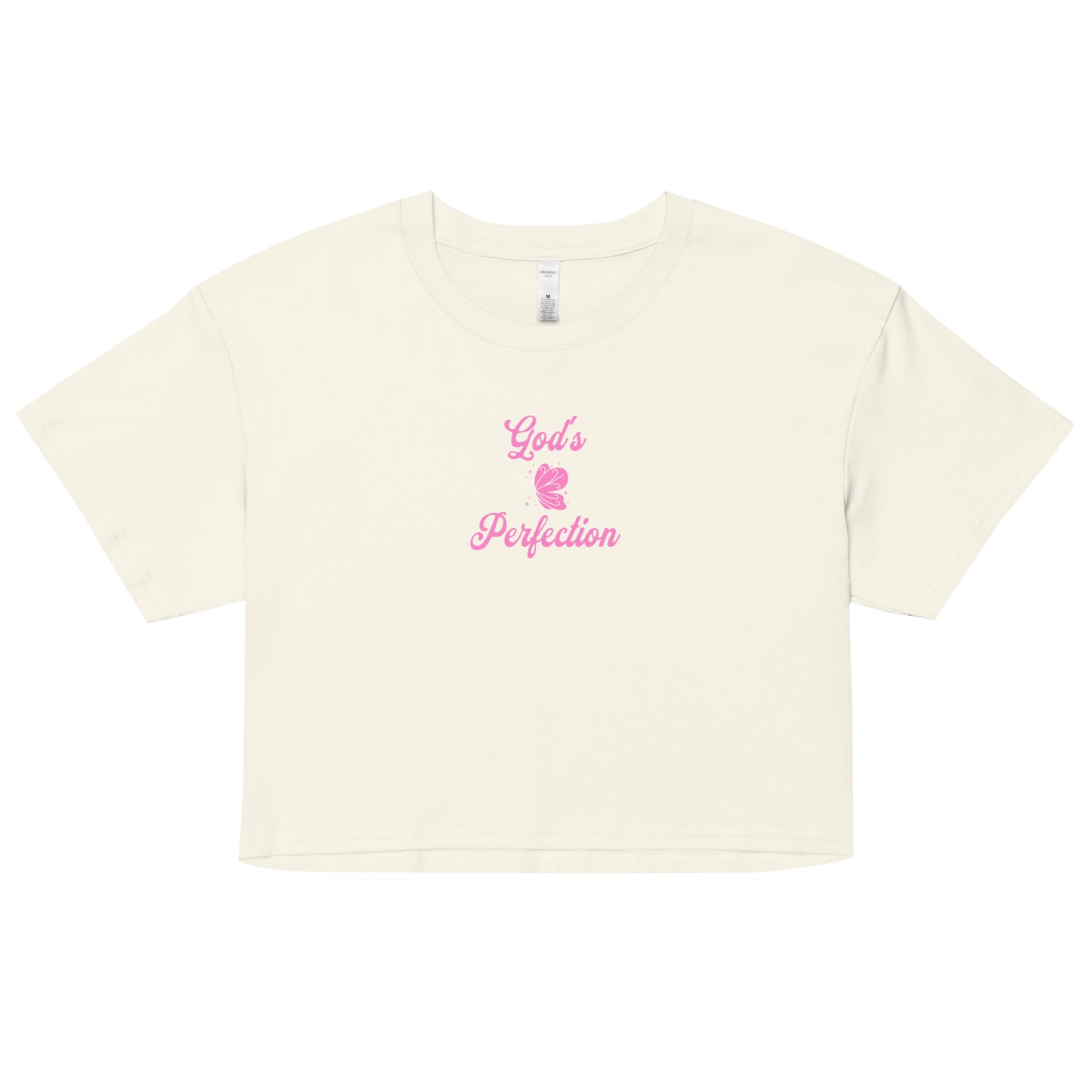 God's Perfection Women’s Crop Tee