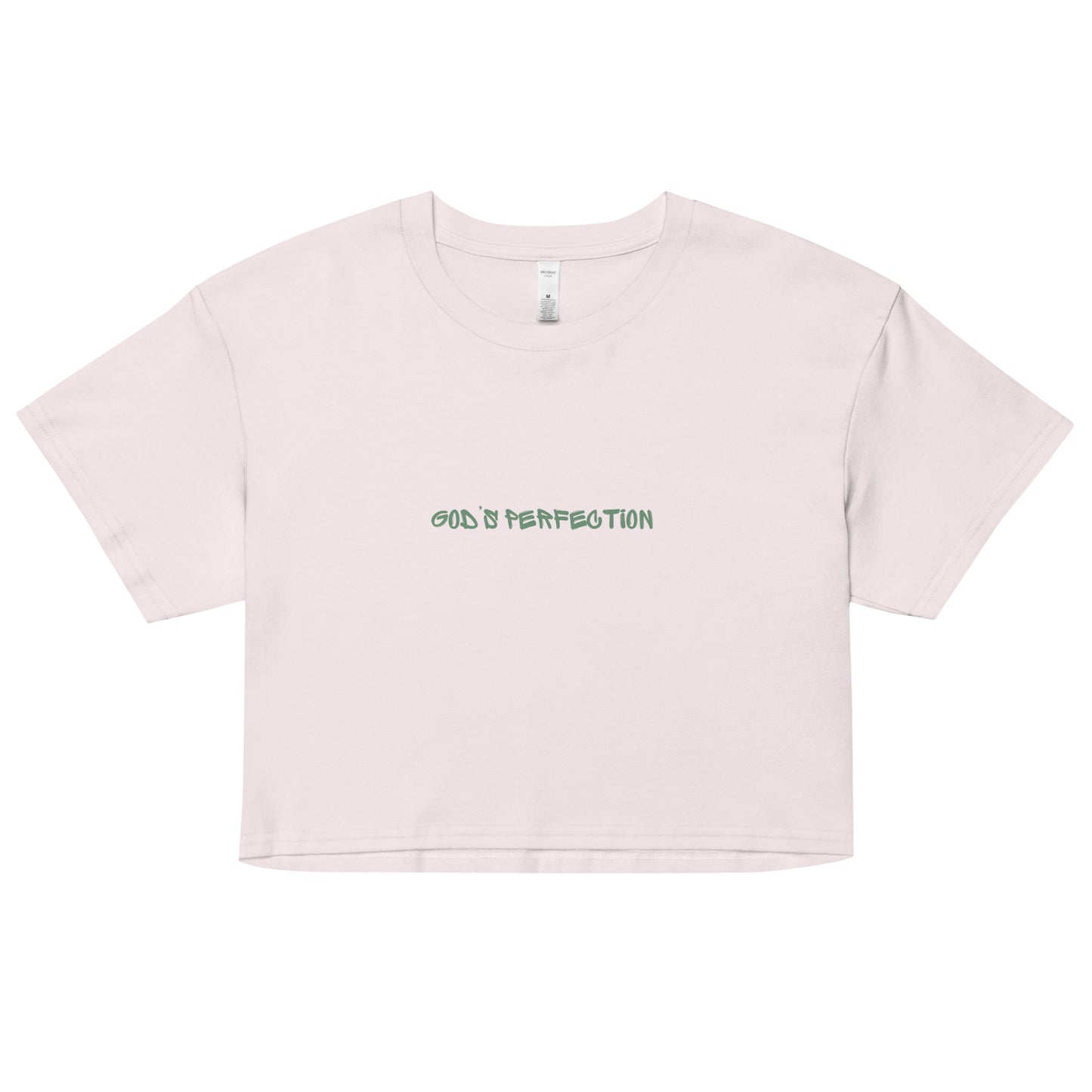 God's Perfection Crop Tee