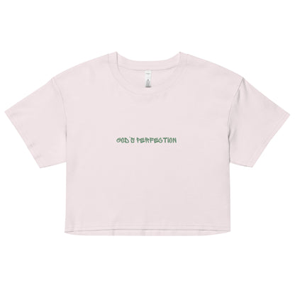 God's Perfection Crop Tee