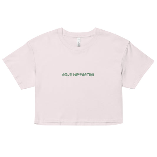 God's Perfection Crop Tee