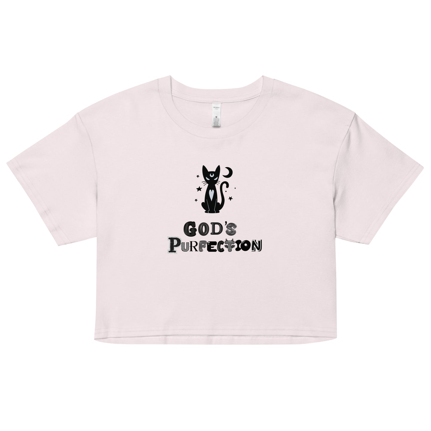 God's Purfection Crop Tee