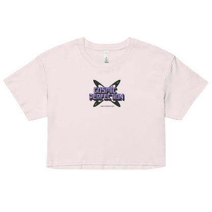 Cosmic Perfection by God's Perfection Crop T-Shirt