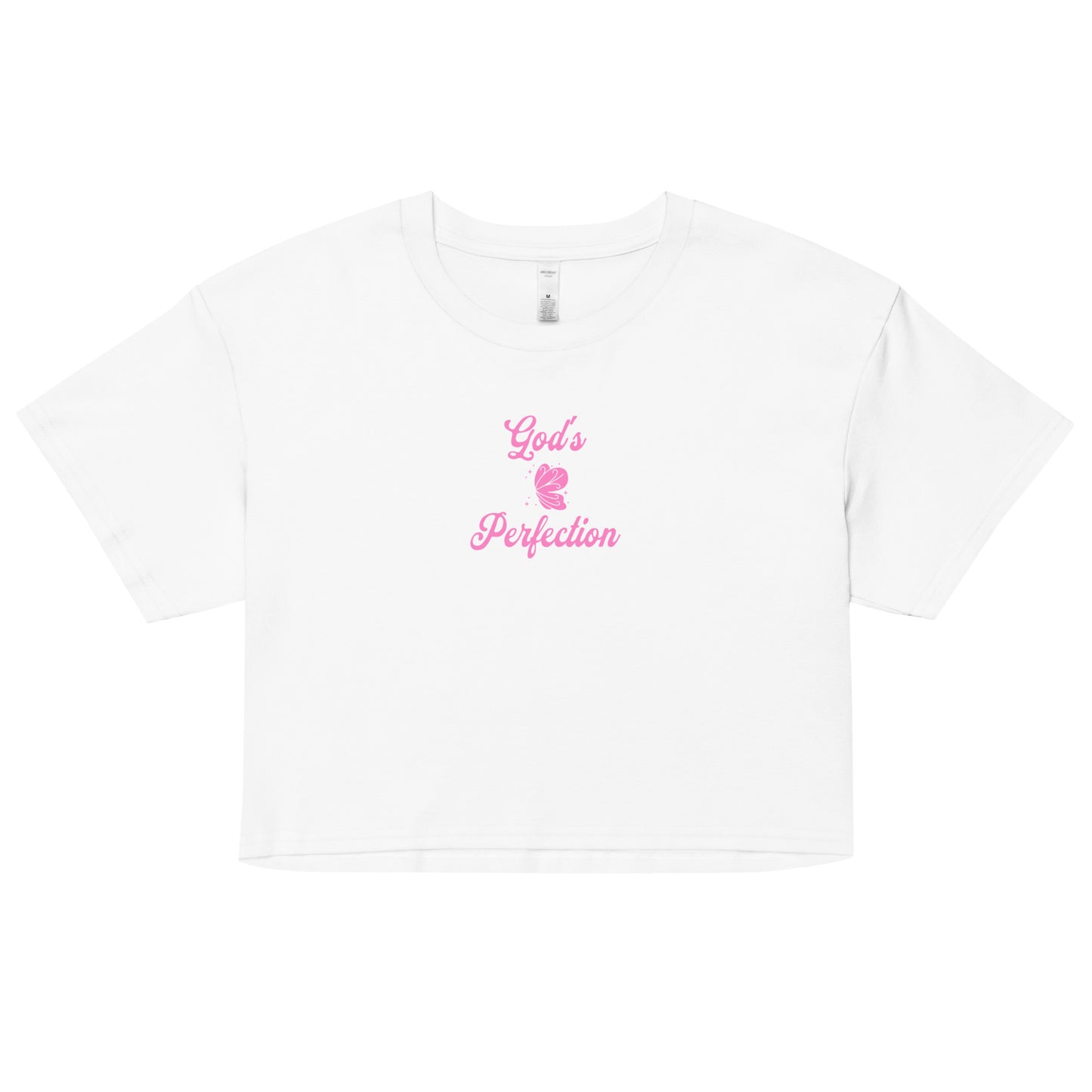 God's Perfection Women’s Crop Tee
