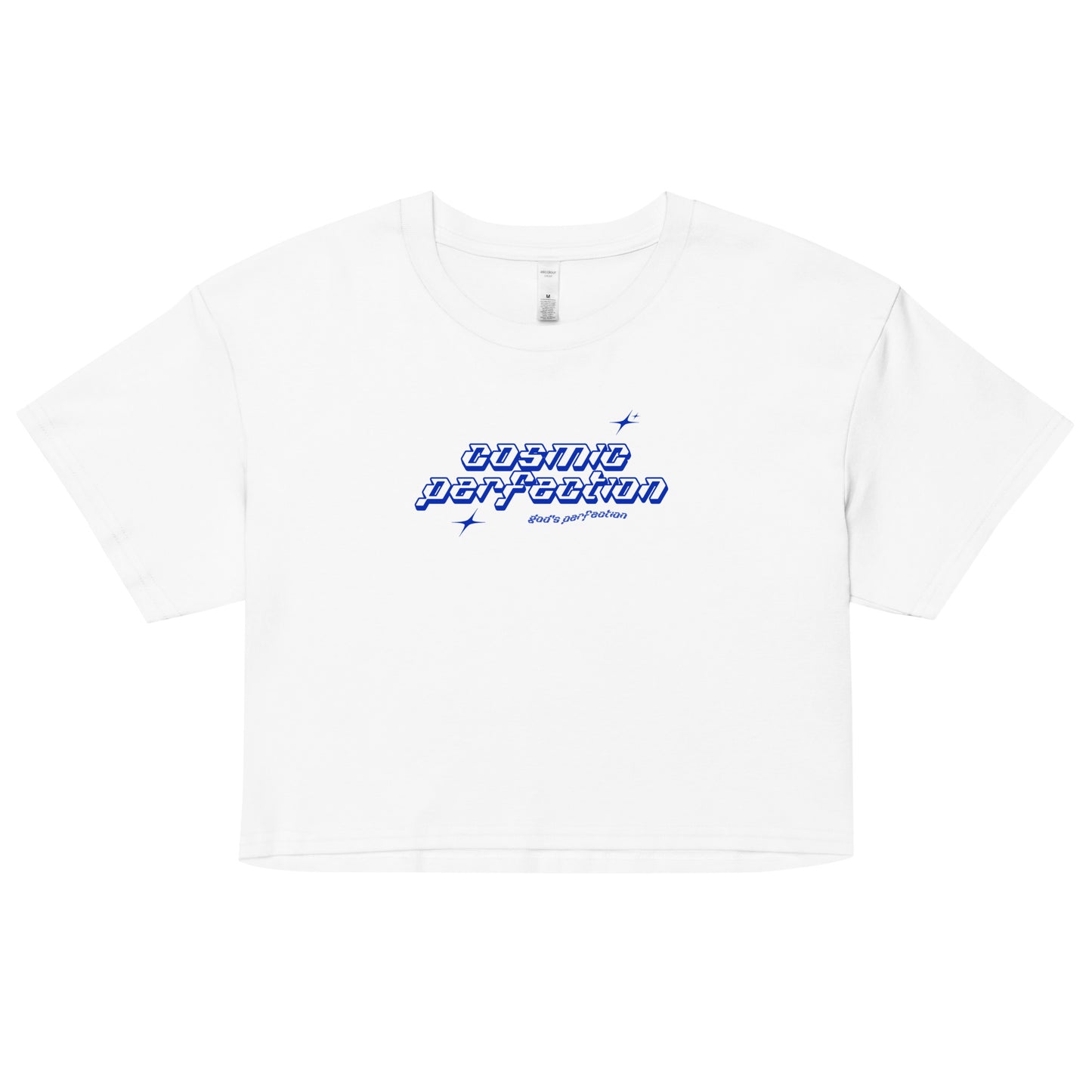 Cosmic Perfection by God's Perfection Women’s Crop T-Shirt