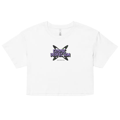 Cosmic Perfection by God's Perfection Crop T-Shirt
