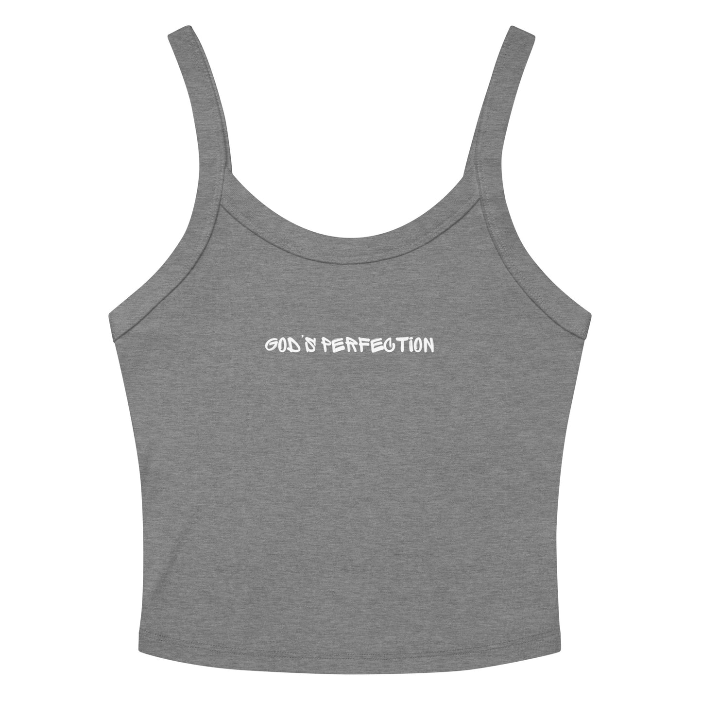 God's Perfection Women’s micro-rib tank top
