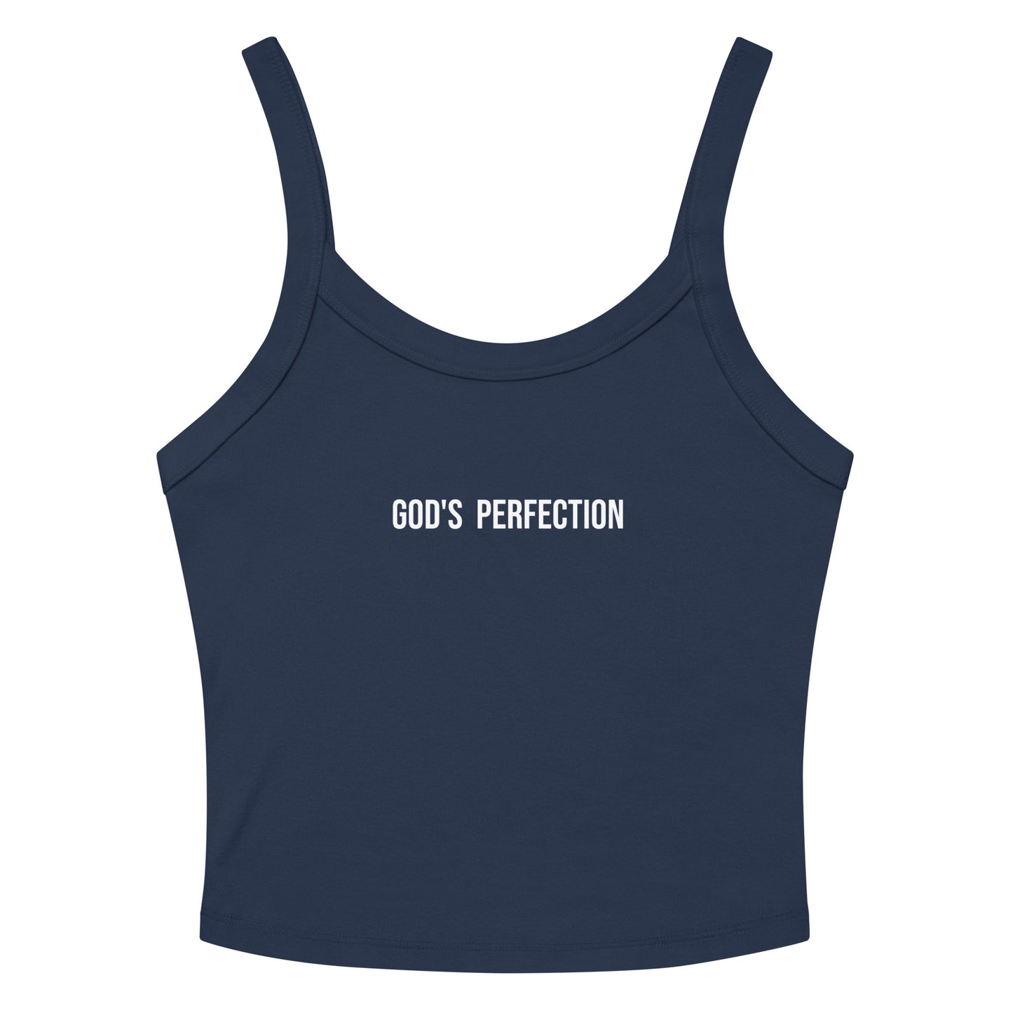 God's Perfection Women’s micro-rib tank top