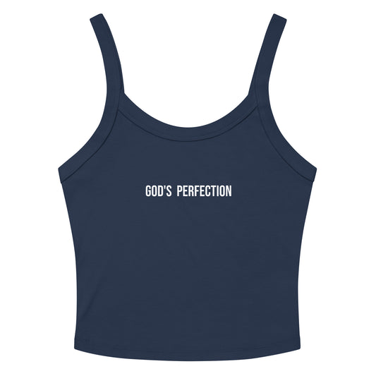 God's Perfection Women’s micro-rib tank top