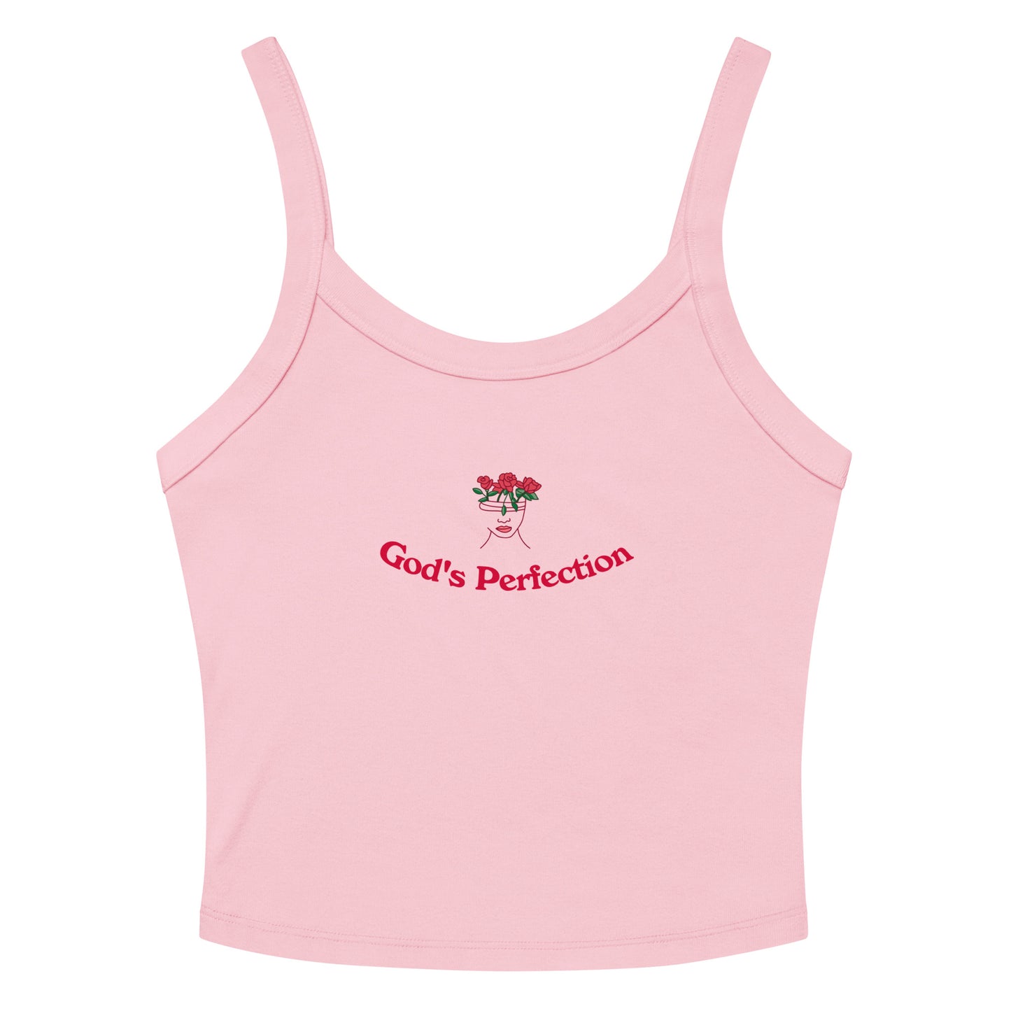God's Perfection Women’s micro-rib tank top