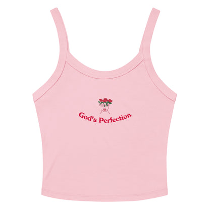 God's Perfection Women’s micro-rib tank top