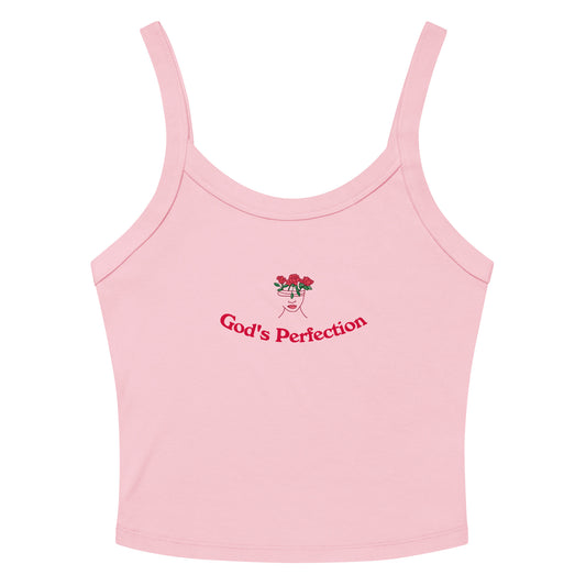 God's Perfection Women’s micro-rib tank top
